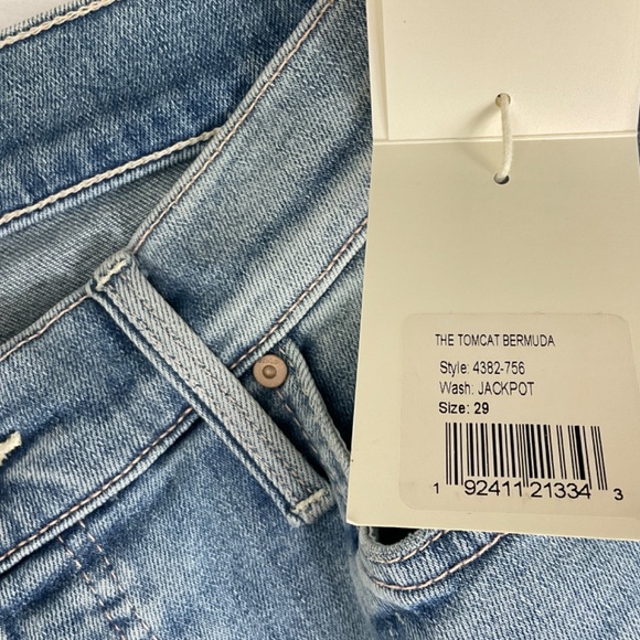 MOTHER The Tomcat Bermuda Shorts NWT - Picture 8 of 10